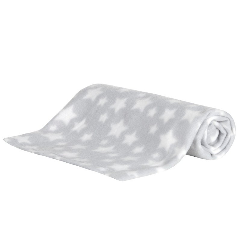 Weiche Fleece-Rolldecke - Grau