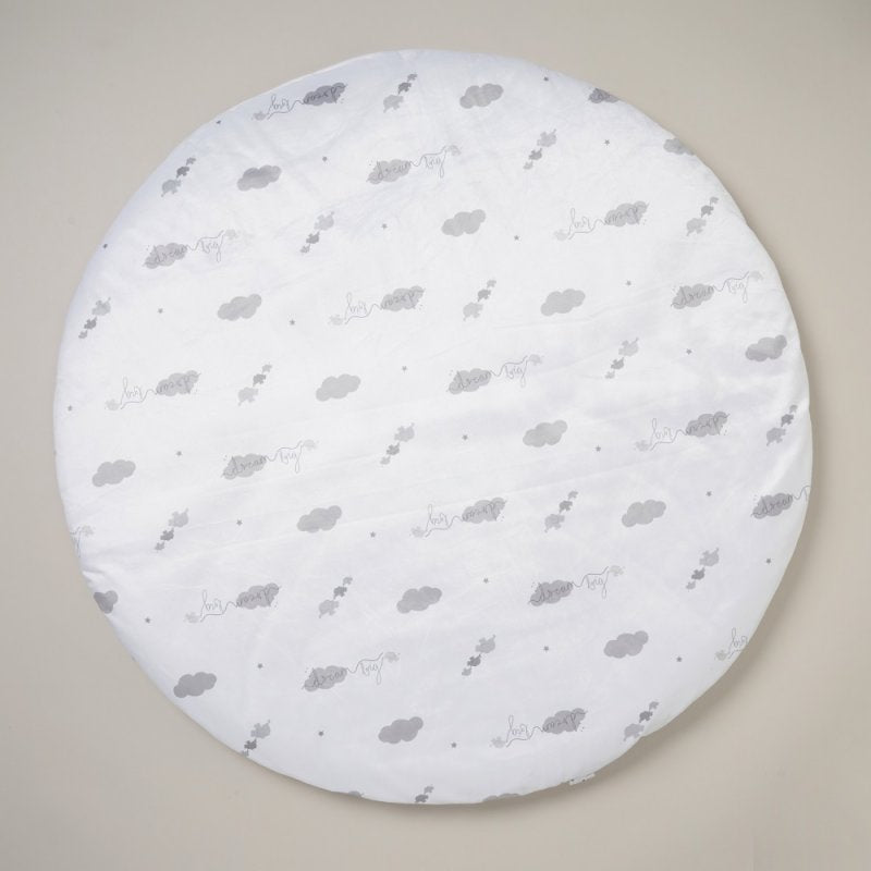 Dream Big Elephants Reversible 90cm Play Mat for Babies