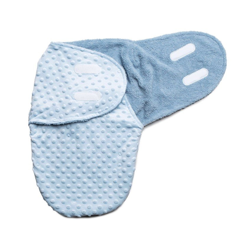 Blue Baby Swaddle Wrap for Newborns to 3 Months