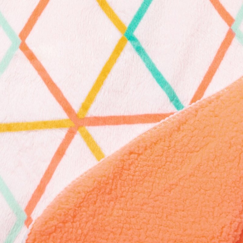 100cm Ultra Soft Baby Diamond Design Blanket Wrap - Unisex