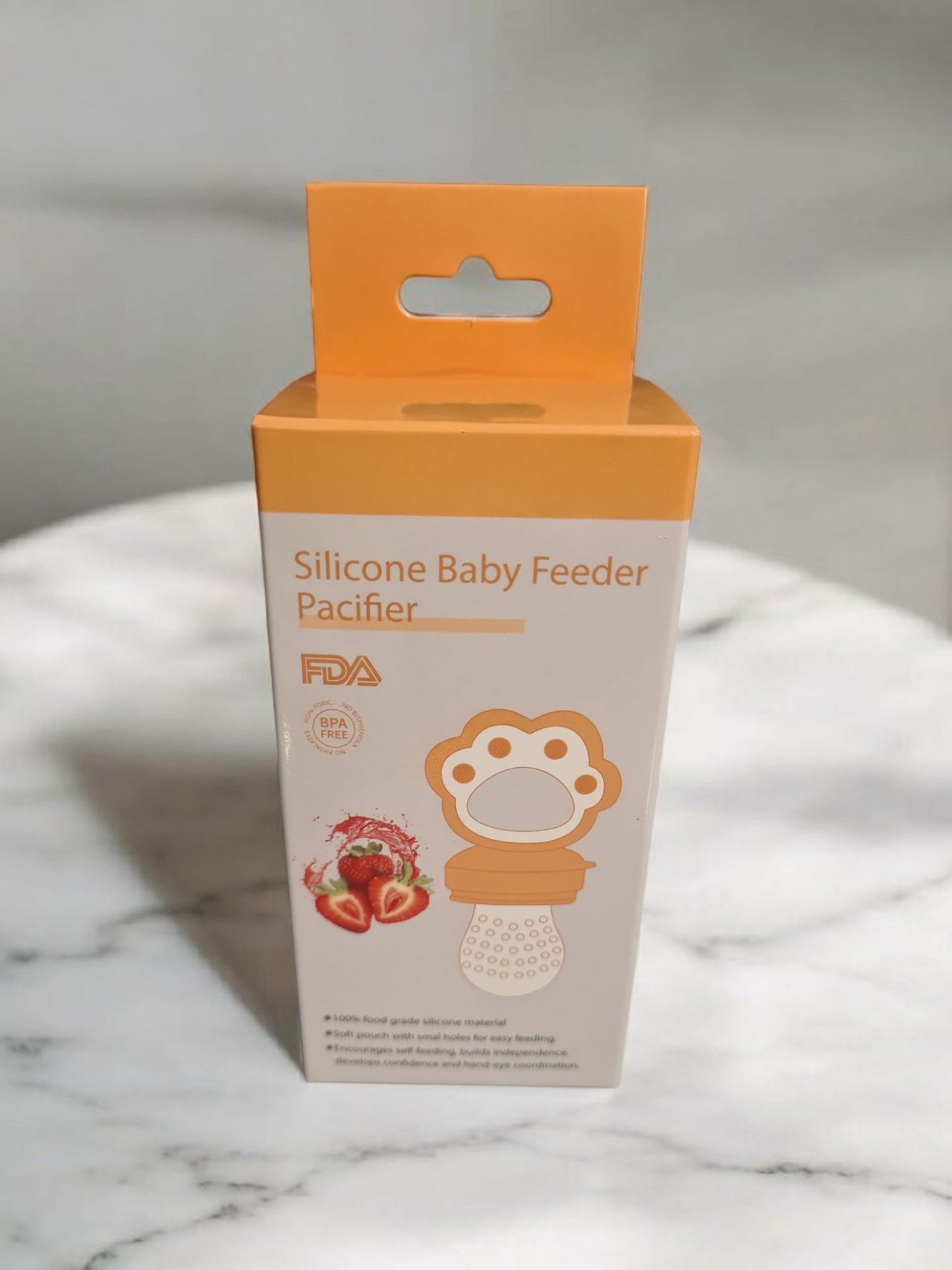 Bump2Beauty Sage Green Silicone Baby Feeder Pacifier