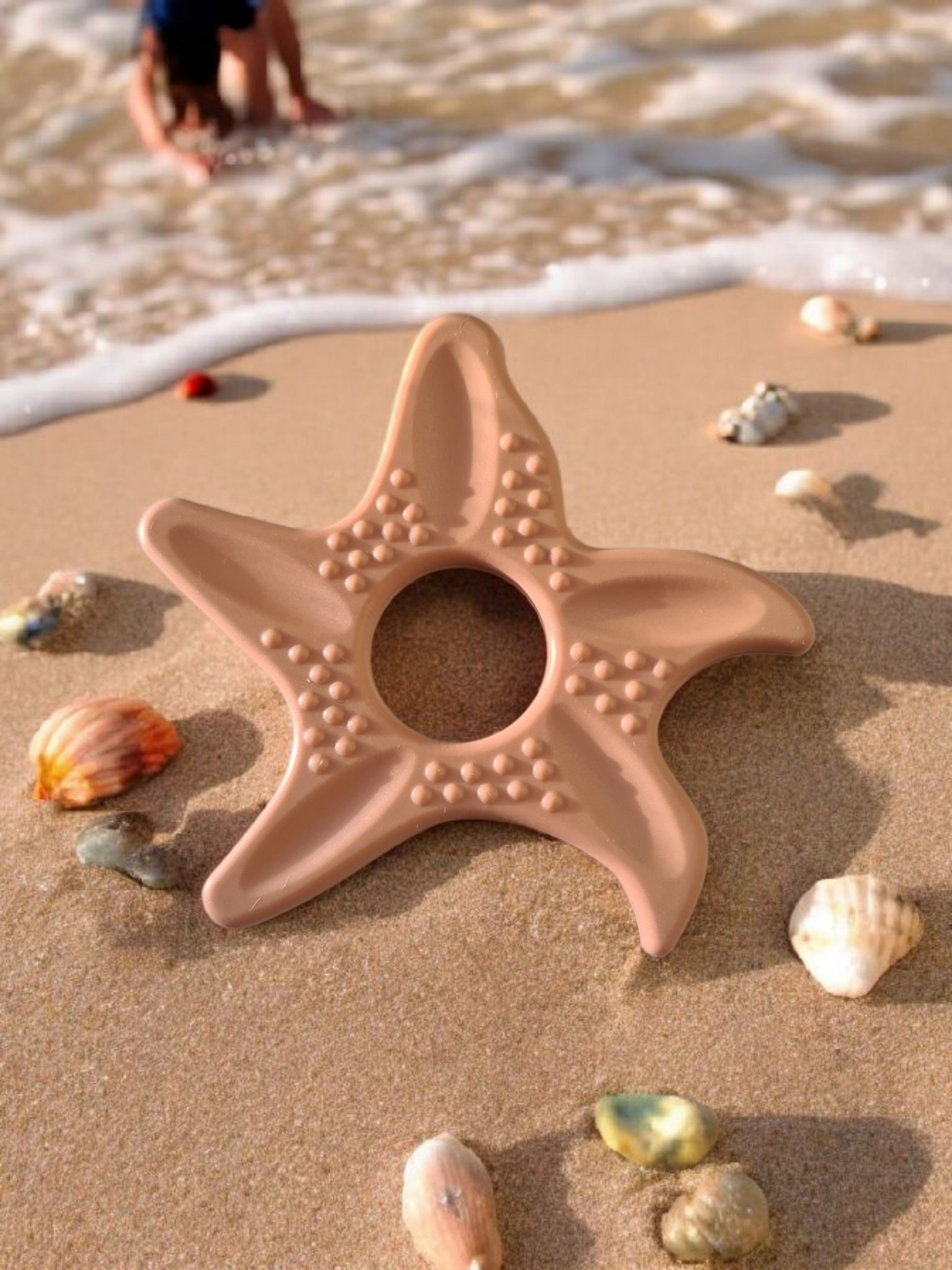 Bump2Beauty Silicone Starfish Shaped Easy Hold Baby Teether