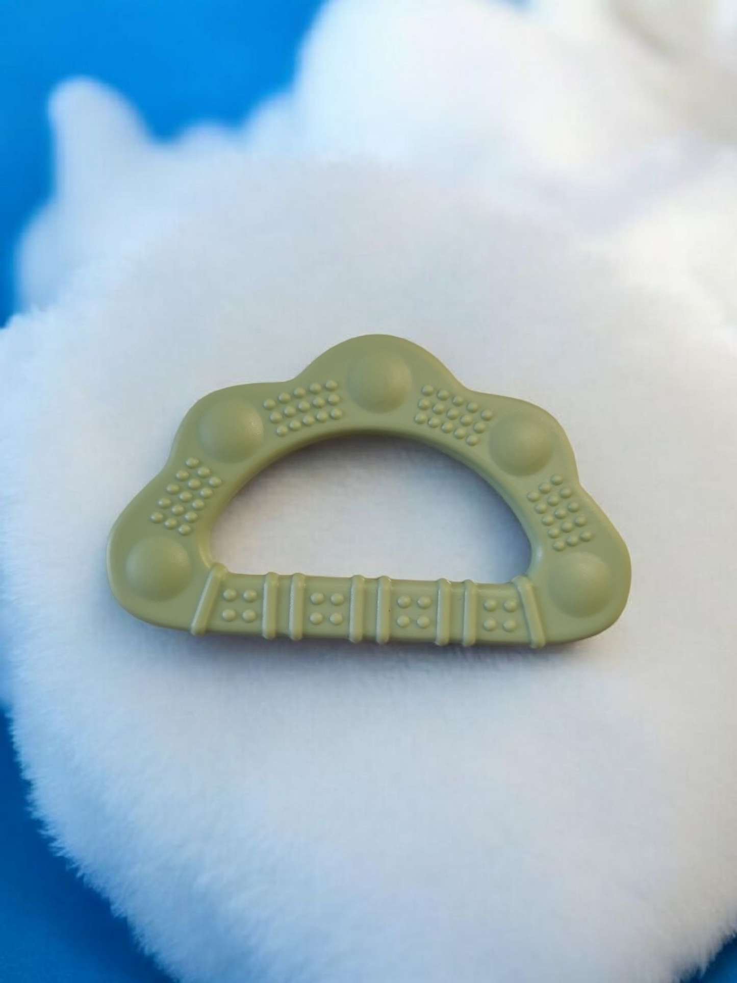Bump2Beauty Cloud Shaped Silicone Easy Hold Teether