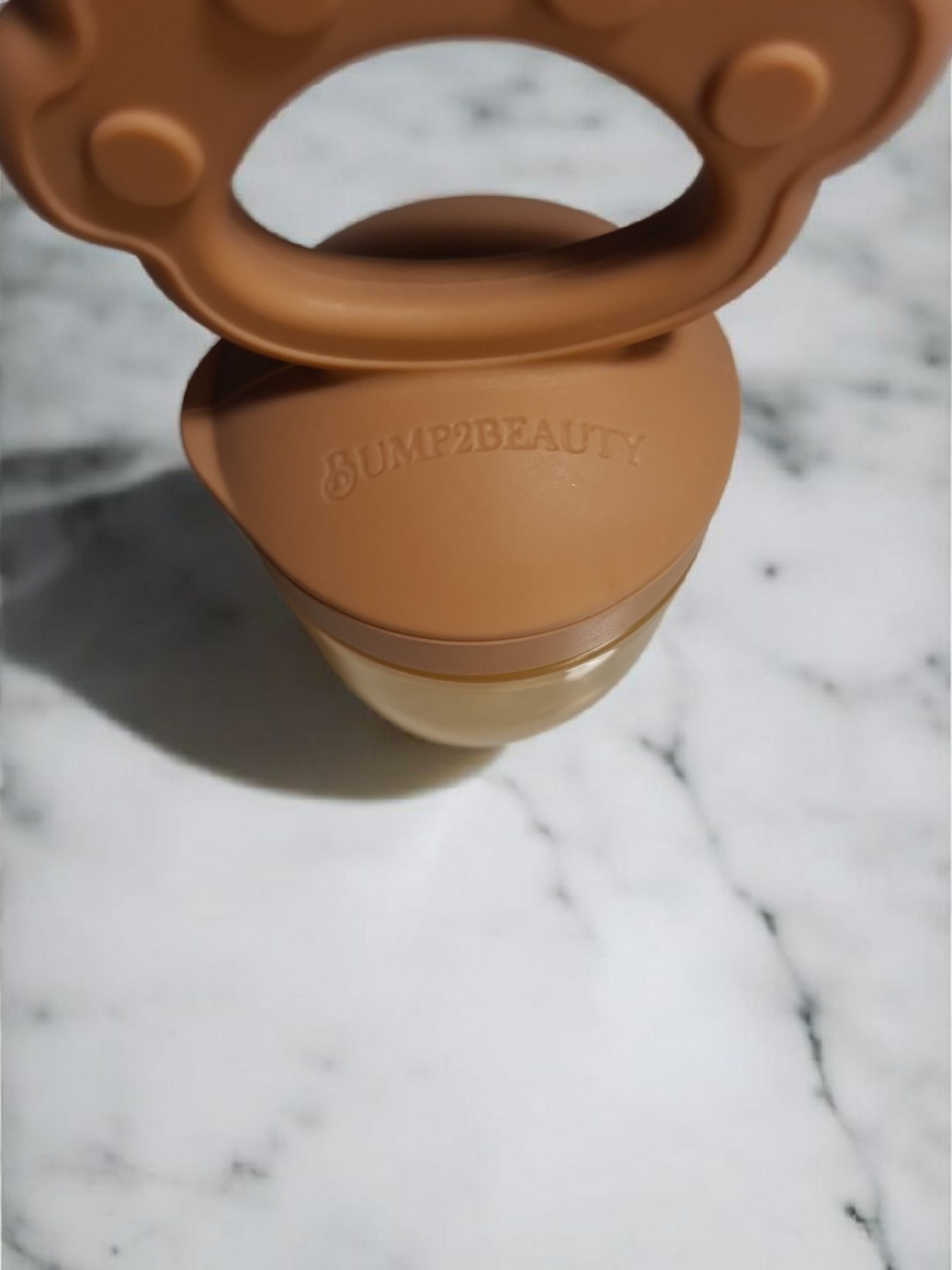 Bump2Beauty Oranhe Silicone Baby Feeder Pacifier
