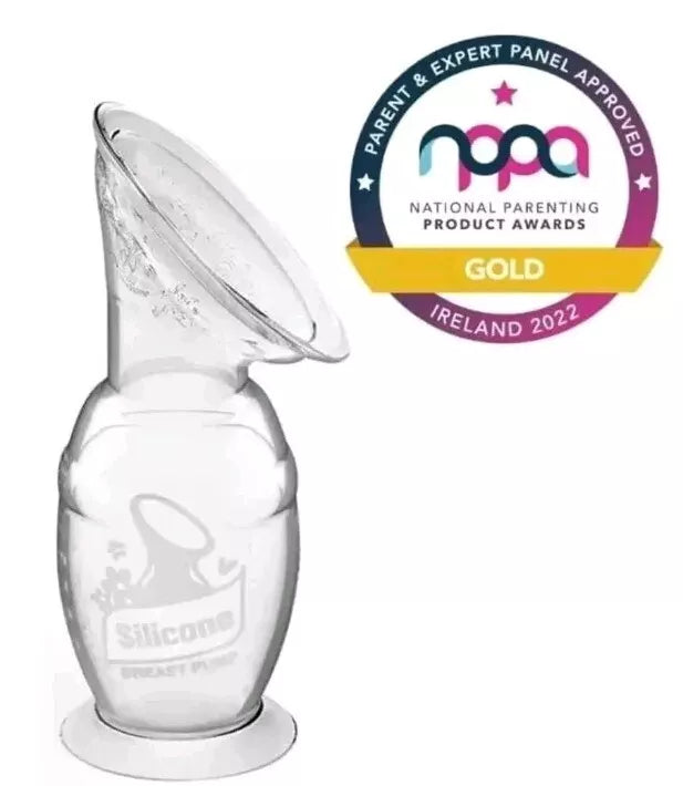 Gen 2 Haaka silicone manual breast pump with cap
