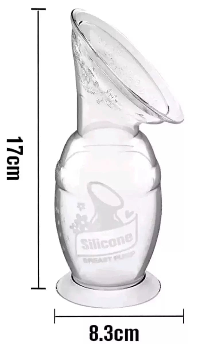 Gen 2 Haaka silicone manual breast pump with cap