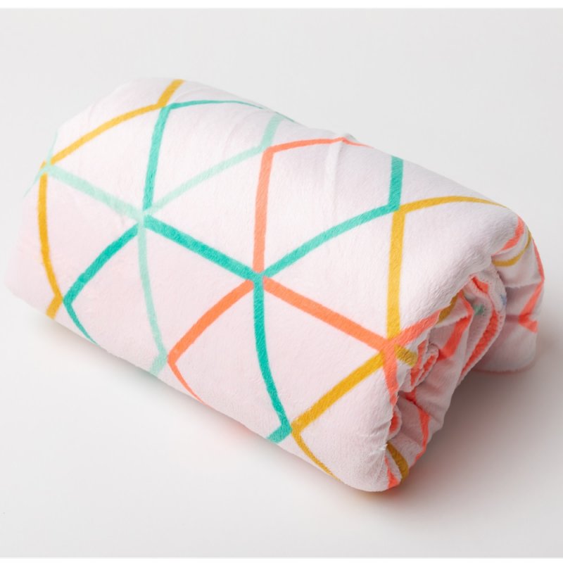 100cm Ultra Soft Baby Diamond Design Blanket Wrap - Unisex
