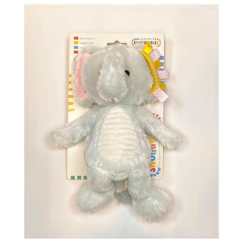 Sensory Snuggables Medium Plush Elephant