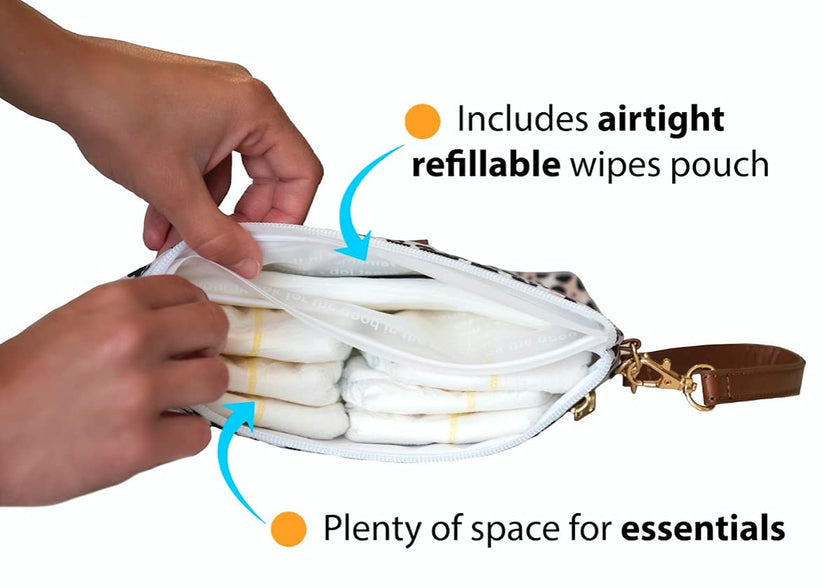 Bumco Gold Wipes Dispenser Bag Organiser