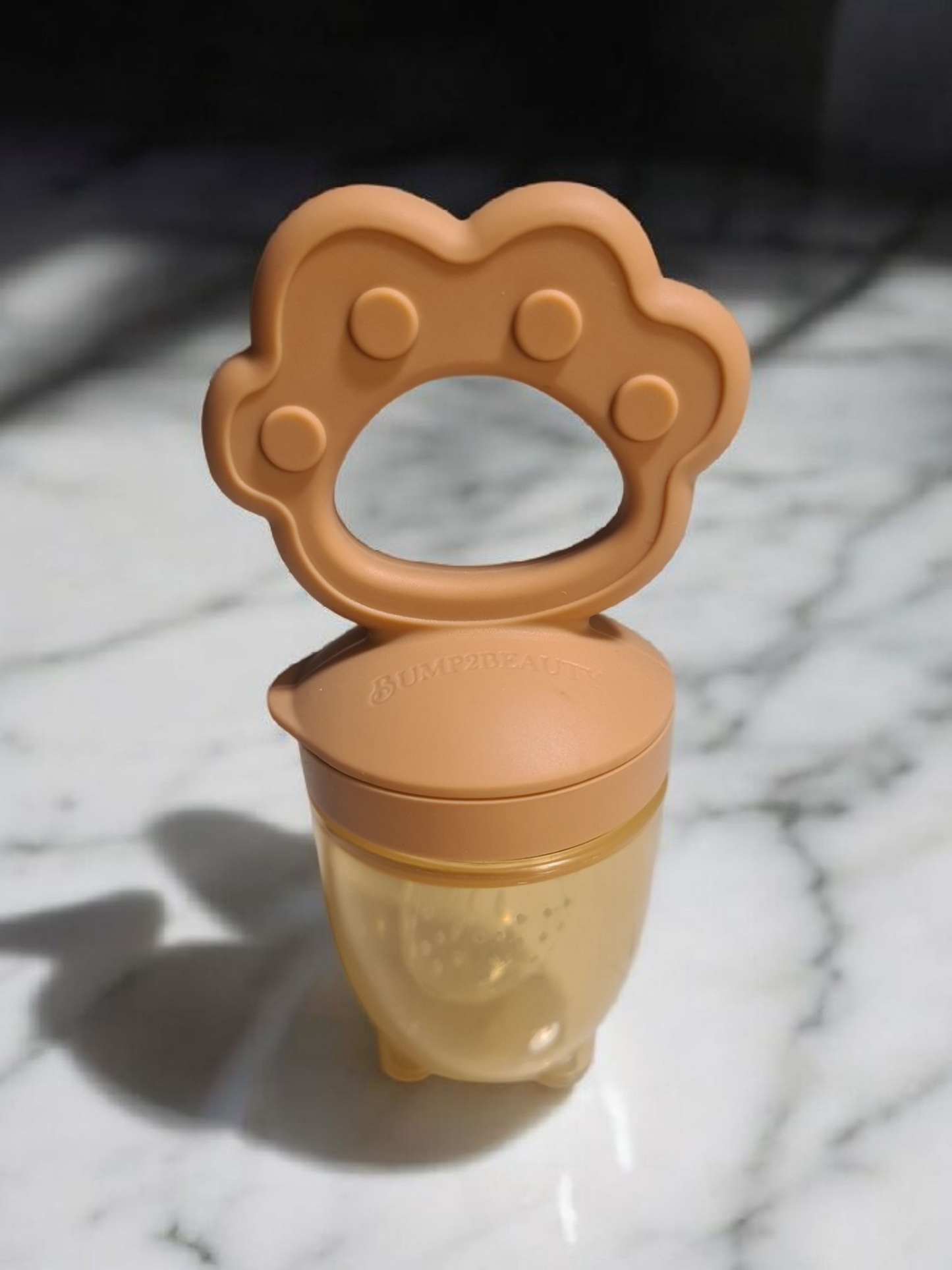 Bump2Beauty Oranhe Silicone Baby Feeder Pacifier