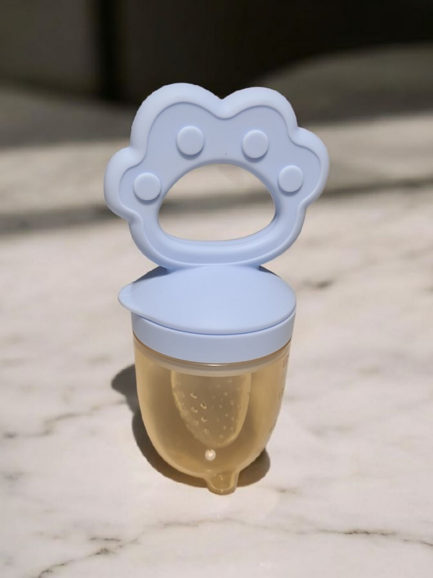 Bump2Beauty Baby Blue Silicone Baby Feeder Pacifier