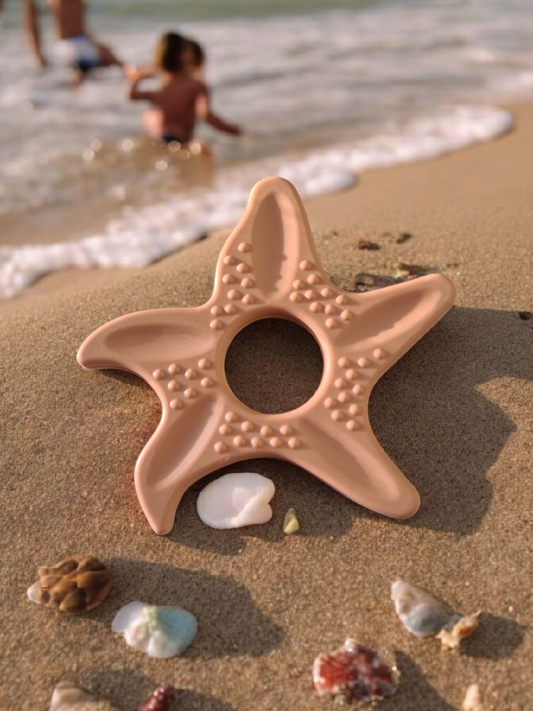 Bump2Beauty Silicone Starfish Shaped Easy Hold Baby Teether